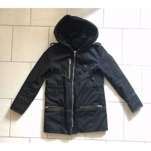 The Kooples winter coat puffer jacket xs hood